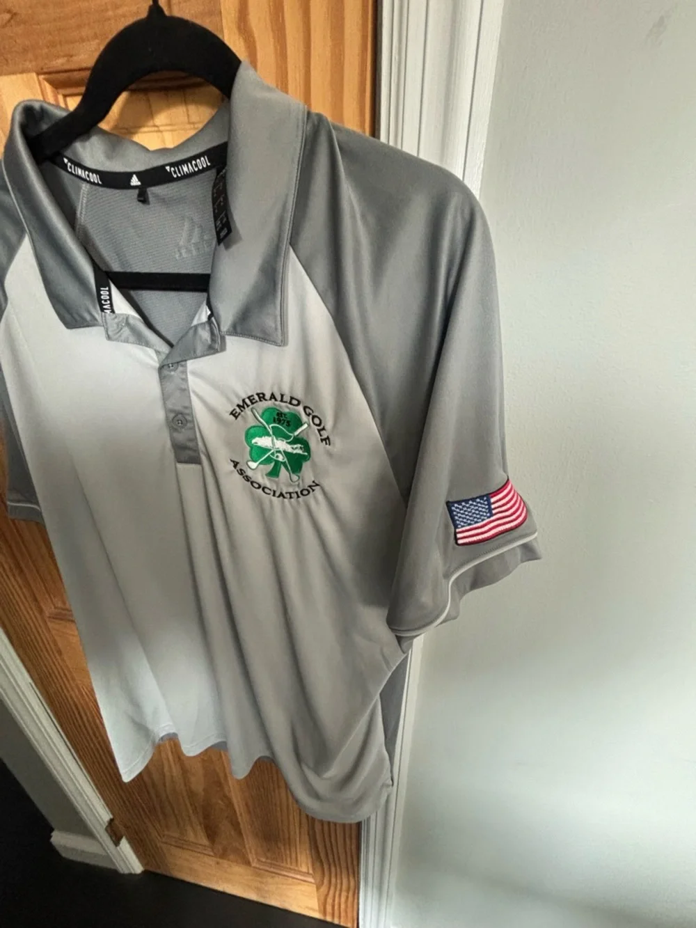 Adidas Emerald Gold Association polo shirt (XL)